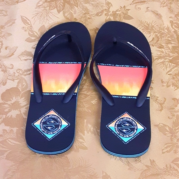 QUIKSILVER Women's Molokai Flip-Flops Athletic Sandal Size 9 Black - Picture 4 of 11